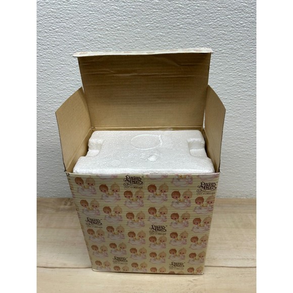 1992 Enesco Precious Moments May Your Every Wish Come True Porcelain Figurine - Picture 10 of 13